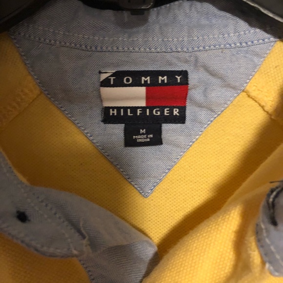 tommy hilfiger flag rugby shirt